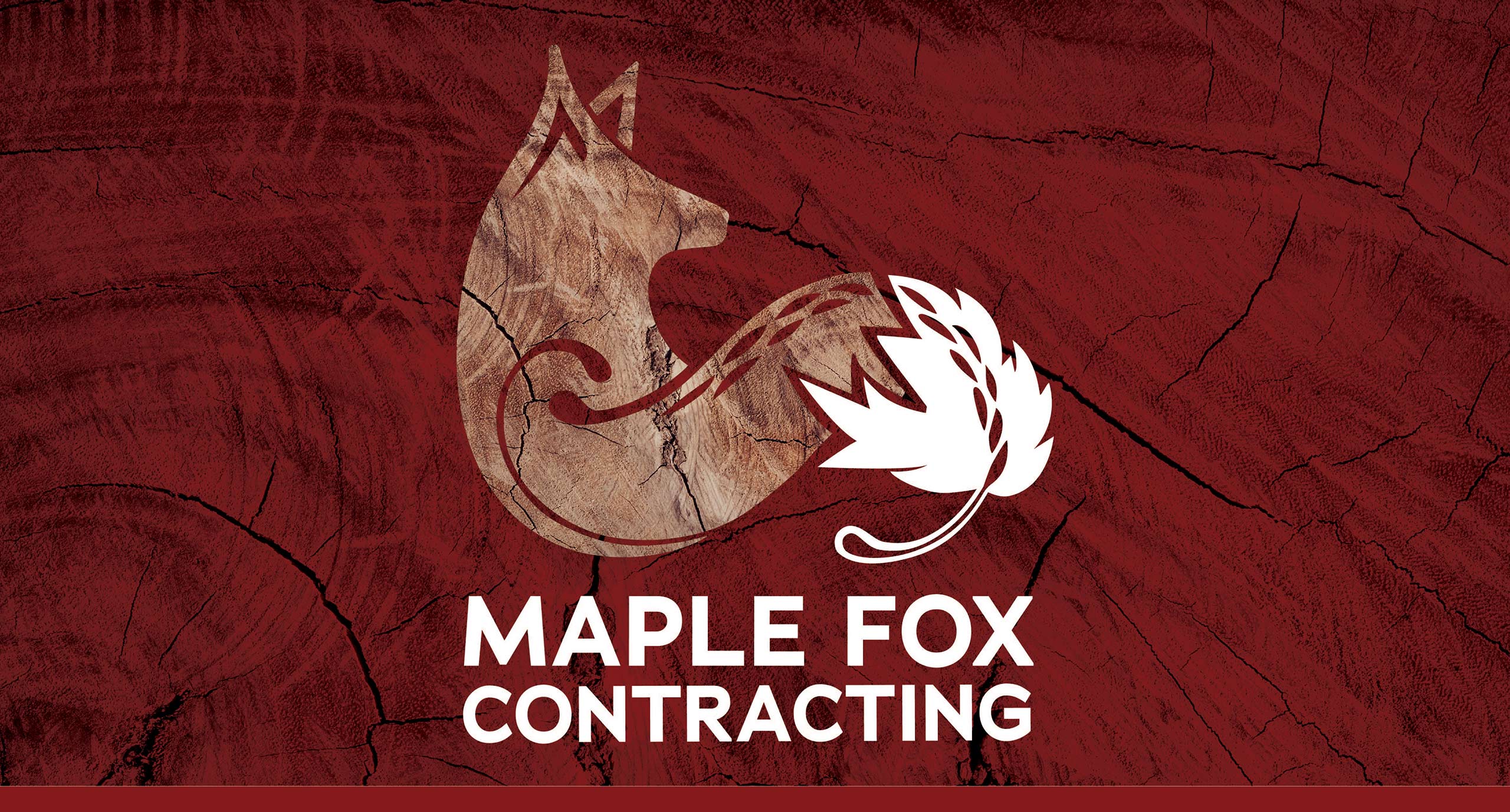 maple fox contracting logo