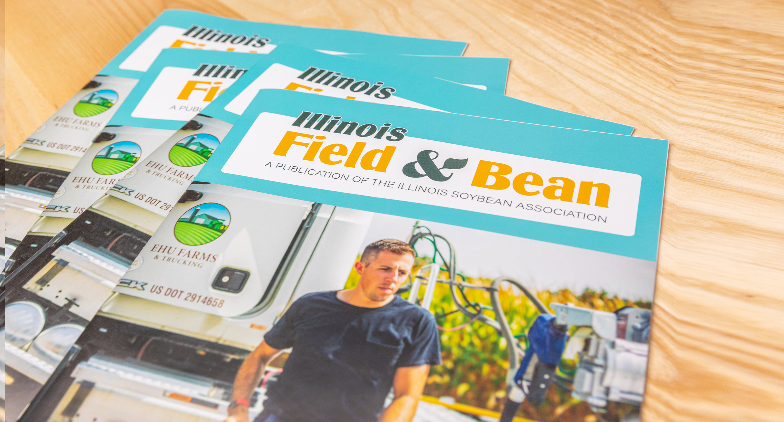 Cover design of Field & Bean Magazine