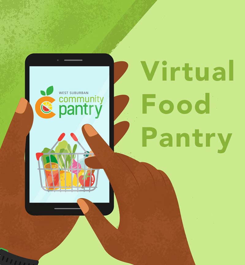 marketing strategy example for west suburban community pantry virtual food pantry