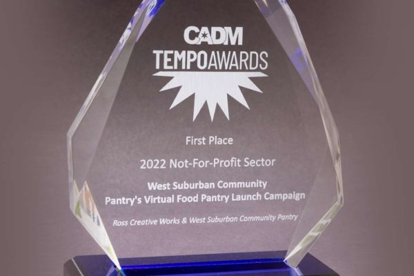 Ross Creative works, winner of a CADM tempo award